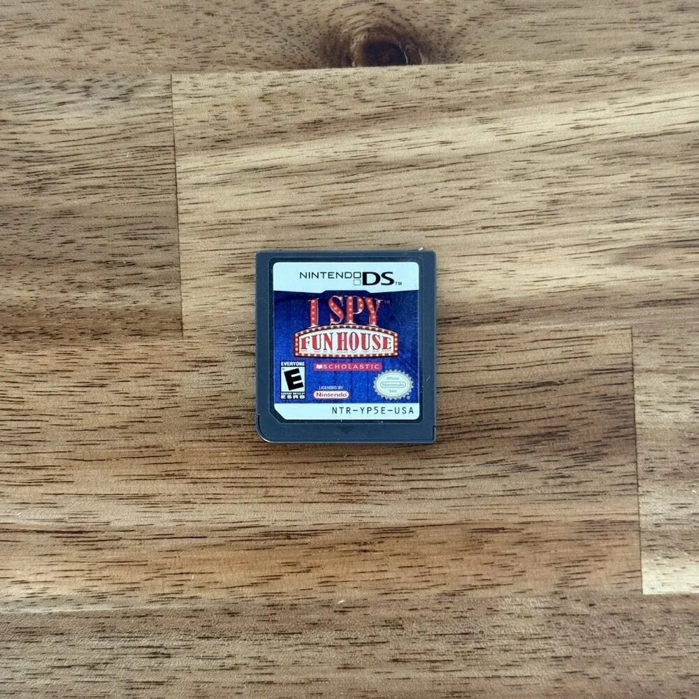 I Spy Fun House, Scribblenauts & Best Of Tests DS Lot Of 3 Nintendo DS Game Only